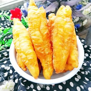 香酥油条的做法步骤:17