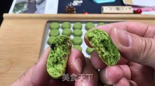 抹茶蔓越莓小酥饼,简单零失误的配方,你会爱上的小点心。的做法步骤:12