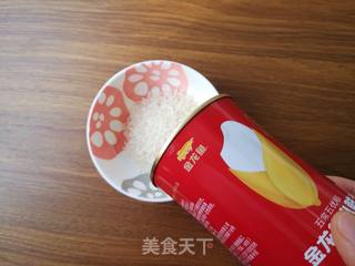 葡萄干米发糕的做法步骤:2