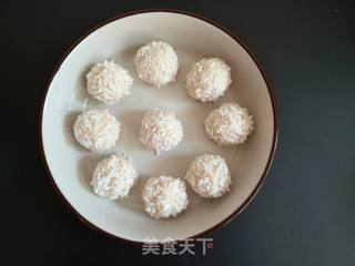 藕粒糯米丸的做法步骤:6