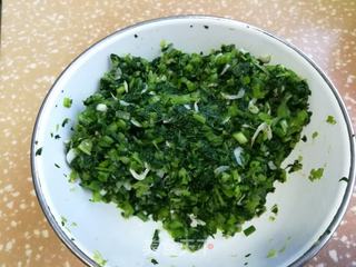 芥菜鸡蛋麦饼的做法步骤:4