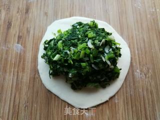 芥菜鸡蛋麦饼的做法步骤:7