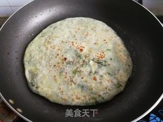 芥菜鸡蛋麦饼的做法步骤:11