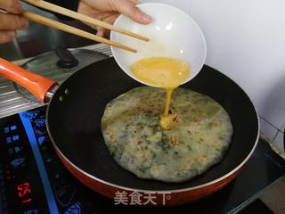 芥菜鸡蛋麦饼的做法步骤:12