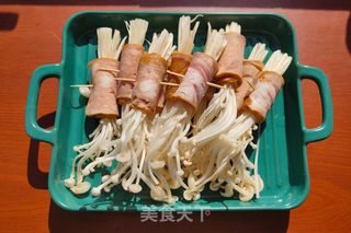 金针培根卷的做法步骤:2