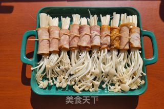 金针培根卷的做法步骤:3