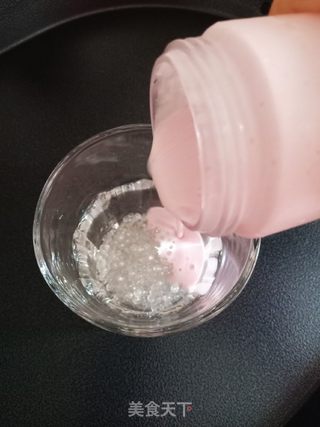 树莓西米露的做法步骤:7