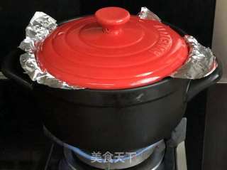 砂锅烤鸡米花的做法步骤:6