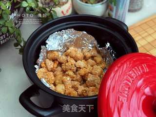 砂锅烤鸡米花的做法步骤:10