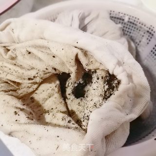 自制黑豆豆腐的做法步骤:3