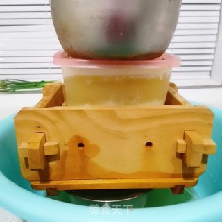 自制黑豆豆腐的做法步骤:8