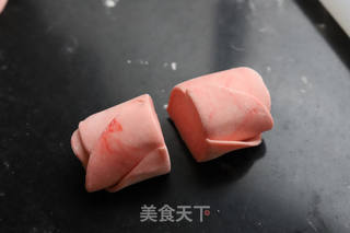 玫瑰花馒头的做法步骤:9