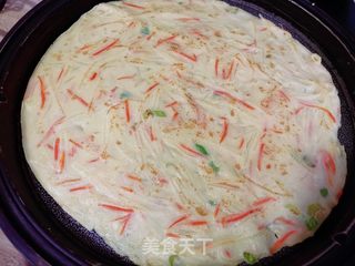快手早餐——土豆丝鸡蛋饼的做法步骤:5
