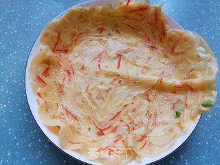 快手早餐——土豆丝鸡蛋饼的做法步骤:6