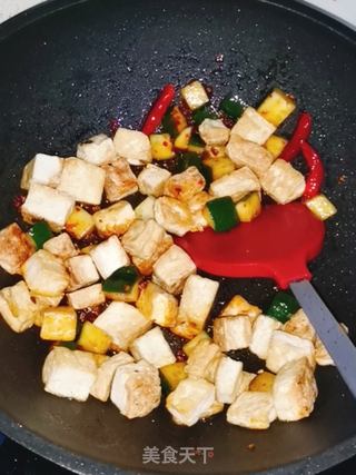 宫保豆腐的做法步骤:9