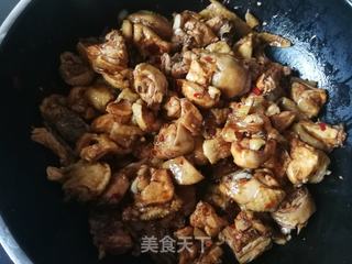 小土豆炖鸡块的做法步骤：9