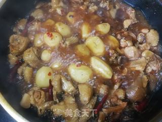 小土豆炖鸡块的做法步骤:14