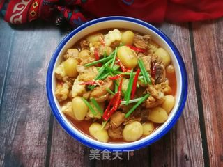 小土豆炖鸡块的做法步骤:18