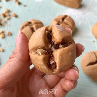 红糖核桃馒头的做法步骤:6