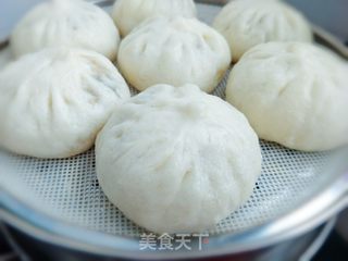 酸菜肉馅包子的做法步骤:19