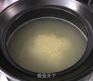 小米海参粥的做法步骤:7