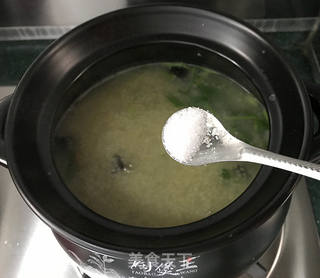 小米海参粥的做法步骤:11