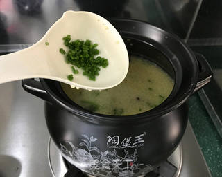 小米海参粥的做法步骤:12
