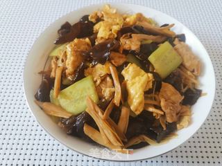 传统木须肉的做法步骤:12