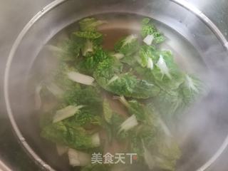 黄豆芽蒸卤面的做法步骤:4