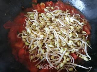 黄豆芽蒸卤面的做法步骤:12
