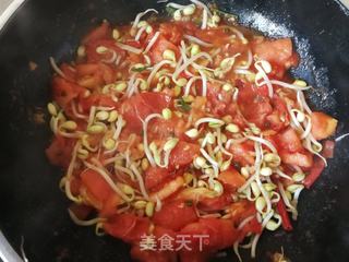黄豆芽蒸卤面的做法步骤:13
