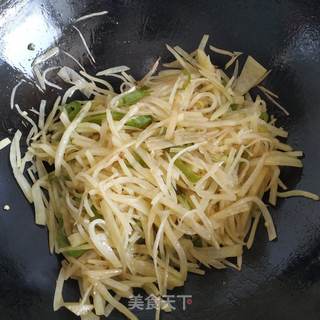 土豆丝的做法步骤:8