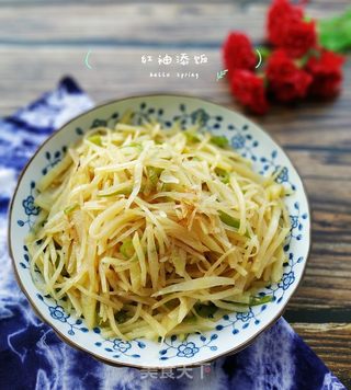 土豆丝的做法步骤:9