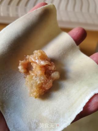 鲜虾猪肉云吞的做法步骤:7