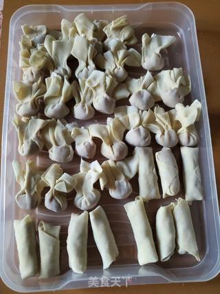 鲜虾猪肉云吞的做法步骤:8