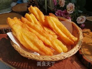 炸油条的做法步骤:8