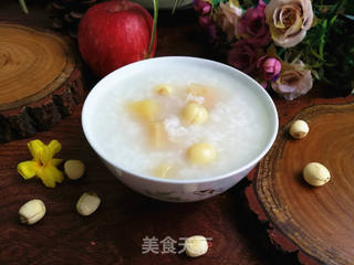 苹果莲子粥的做法步骤：5