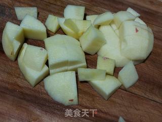 苹果莲子粥的做法步骤：3