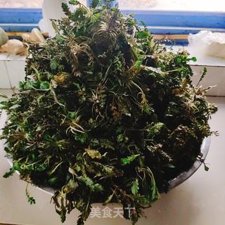 荠菜蒸包的做法步骤:5