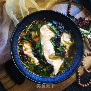 虾仁鲜肉馄饨的做法步骤：11