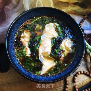 虾仁鲜肉馄饨的做法步骤：12