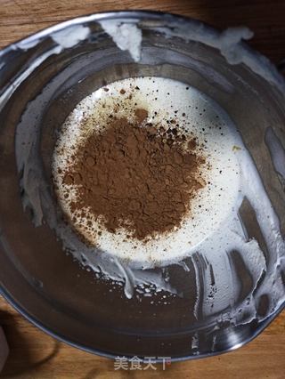 摩卡咸奶油蛋糕的做法步骤:4