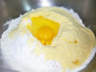 玉米面菜团子的做法步骤:4