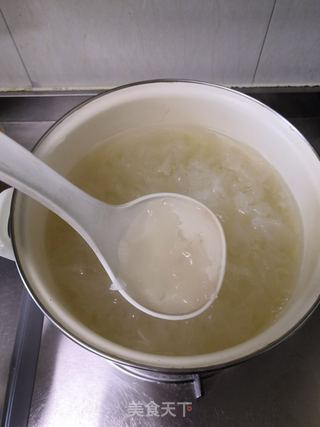 木瓜银耳汤的做法步骤:6