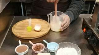 提拉米苏核桃华夫饼的做法步骤:2