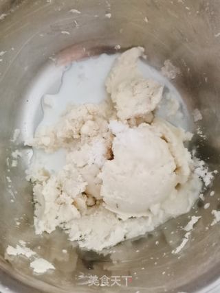 奶香红豆山药糕的做法步骤：4