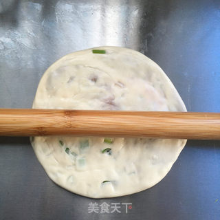 香煎鲜肉饼的做法步骤：12