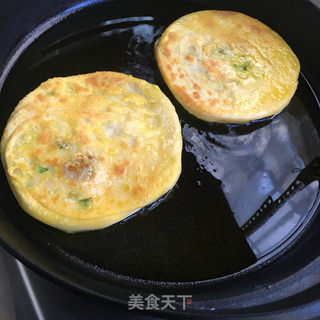 香煎鲜肉饼的做法步骤：14