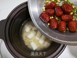 小米山药杂粮粥的做法步骤:4