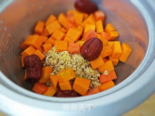大麦南瓜粥的做法步骤:7
